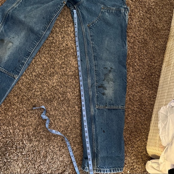Amazing distressed carhartt carpenter jeans - Picture 7 of 9